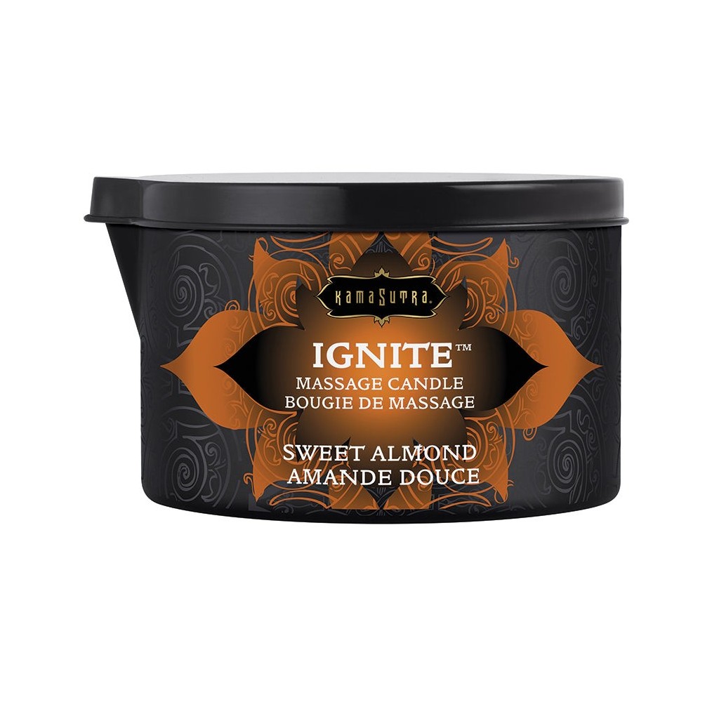 Kama Sutra Ignite Massage Candle-Sweet Almond 6oz